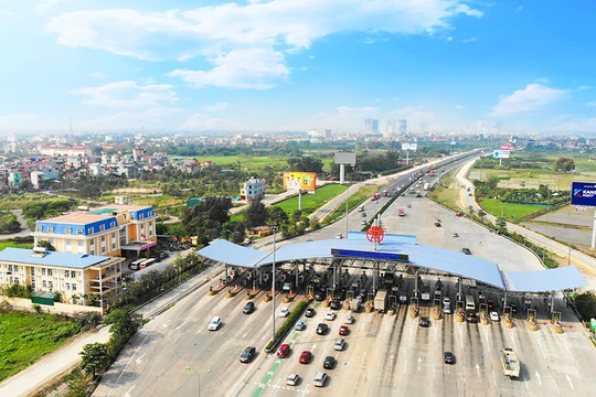 Nhà điều hành trung tâm và Trạm thu phí Pháp Vân – Cầu Giẽ (Nguồn: phuongthanhtranconsin.com)