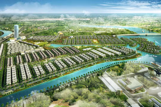 Phối cảnh dự án Khu đô thị phức hợp Hạ Long Xanh (Nguồn: VHM)