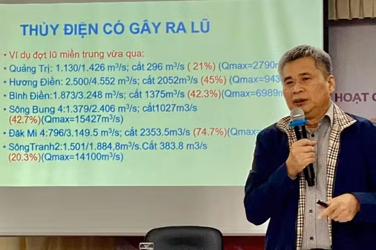 Chuyên gia thuỷ điện Nguyễn Tài Sơn