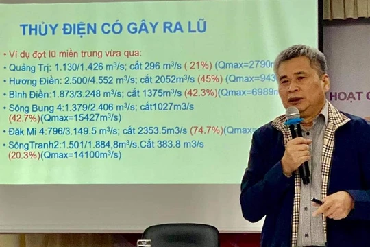 Chuyên gia thuỷ điện Nguyễn Tài Sơn