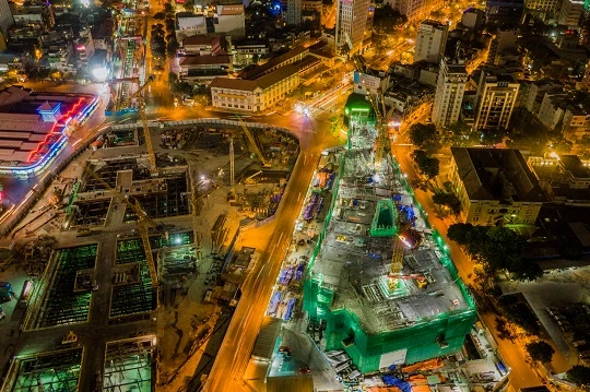 Dự án The Spirit of SaiGon có vị trí đắc địa thuộc vùng lõi của trung tâm TP. Hồ Chí Minh (Nguồn: Bitexco)