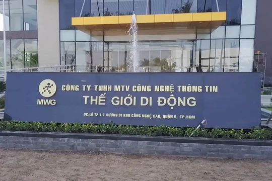 Tòa nhà văn phòng của Thế giới Di Động (Nguồn: MWG)