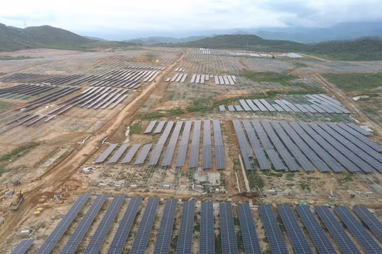 Dự án Nhà máy điện mặt trời KN Vạn Ninh (Nguồn: licogi16.vn)