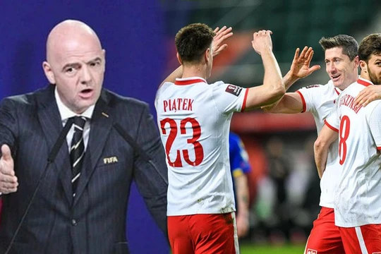 Ba Lan từ chối thi đấu với tuyển Nga tại vòng play-off World Cup 2022