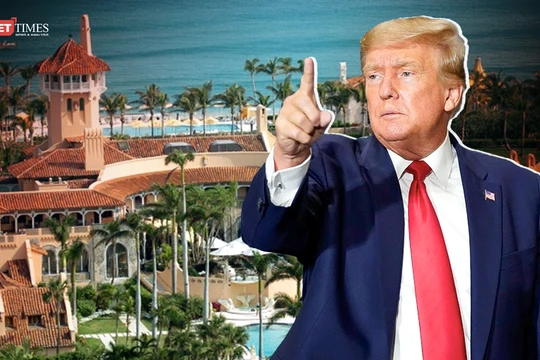 Cựu Tổng thống Mỹ Donald Trump đã kiện Bộ Tư pháp về việc tư dinh Mar-a-Lago của ông bị FBI đột kích khám xét (Ảnh: Đông Phương).