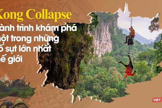 Hành trình khám phá một trong những hố sụt lớn nhất thế giới