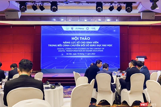 Hội thảo: “Năng lực số cho sinh viên trong bối cảnh chuyển đổi số giáo dục đại học”