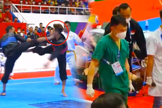 Võ sĩ bị đánh gãy răng vẫn giành HCV SEA Games 31