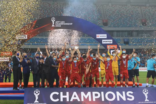 U23 Việt Nam lần đầu tiên lên ngôi vô địch giải U23 Đông Nam Á