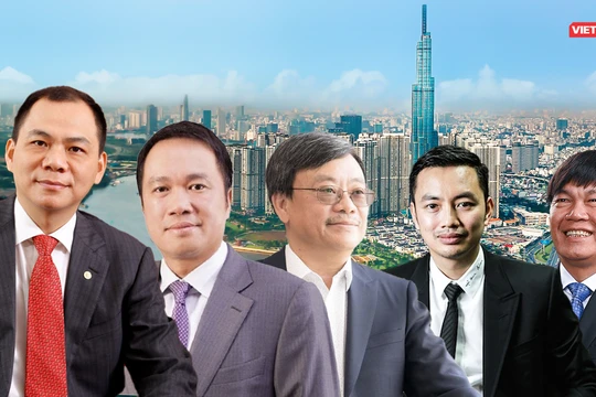 Từ vị trí số 2, vua thép Trần Đình Long đã trượt xuống cuối trong top 5 người giàu nhất Việt Nam.