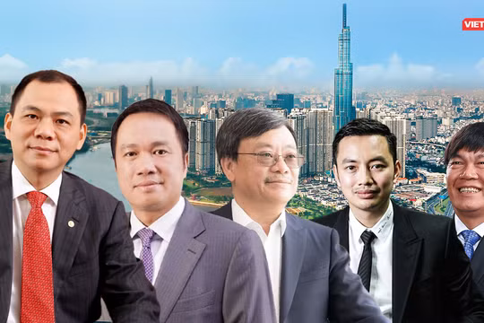 Từ vị trí số 2, vua thép Trần Đình Long đã trượt xuống cuối trong top 5 người giàu nhất Việt Nam.