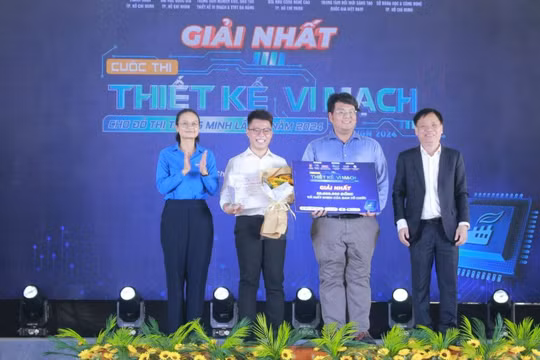 Nam sinh thiết kế Chip tiết kiệm năng lượng chiến thắng giải thiết kế vi mạch