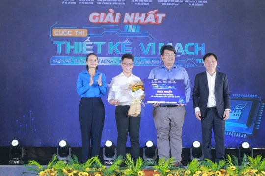 Nam sinh thiết kế Chip tiết kiệm năng lượng chiến thắng giải thiết kế vi mạch