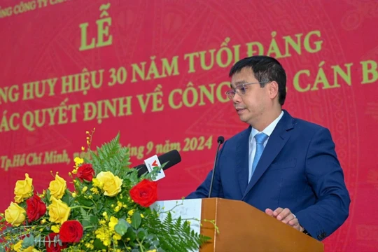 Tân Chủ tịch Tổng công ty Cảng hàng không Việt Nam ông Vũ Thế Phiệt. Ảnh: ACV