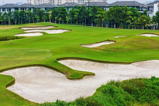 Huyện Hoài Đức cho biết, trong quy hoạch khu đô thị Bắc Anh Khánh không có sân golf nào được phê duyệt. Ảnh: Đình Huy