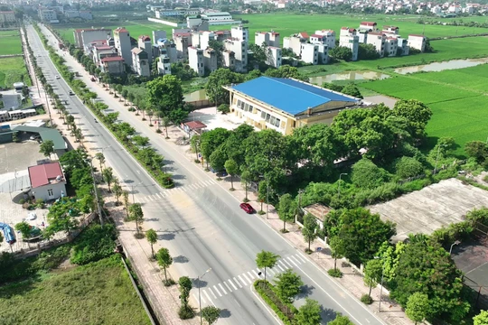 Một góc huyện Thanh Oai cũ