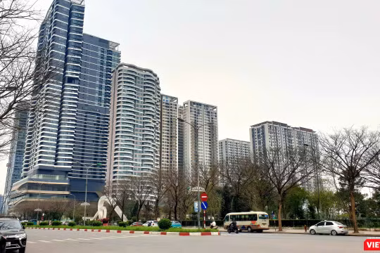 Giá bán căn hộ sơ cấp trung bình tại Hà Nội trong cuối quý II đạt khoảng 79 triệu đồng/m2