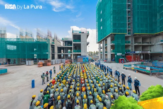 Phát Đạt bảo đảm tiến độ thi công La Pura, củng cố niềm tin khách hàng bằng hành động thực tế