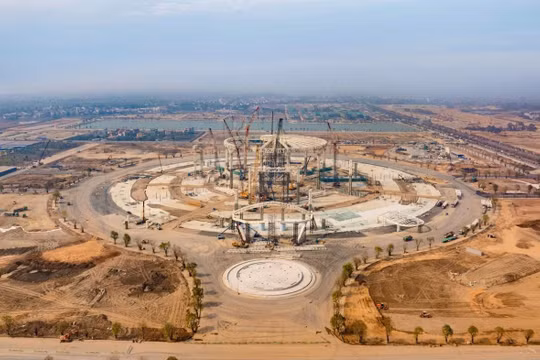 Dự án Vinhomes Cổ Loa nhìn từ trên cao