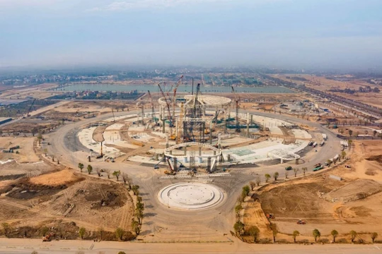 Dự án Vinhomes Cổ Loa nhìn từ trên cao