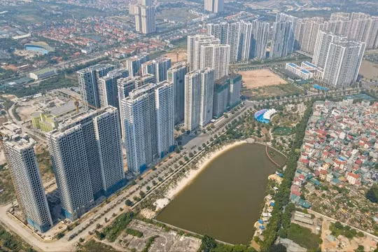 Căn hộ bình dân tại Hà Nội tiệm cận mức giá trung và cao cấp. Ảnh minh hoạ.