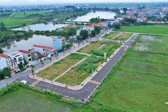 Hết thời hạn nộp tiền 68 lô đất Thanh Oai: Lô trúng cao nhất 100 triệu/m2 chưa nộp tiền trúng đấu giá. Ảnh: Lệ Chi