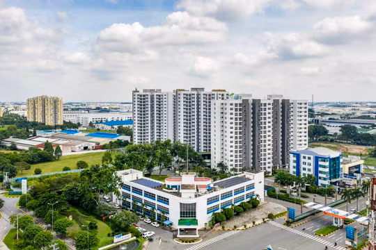 Một dự án căn hộ tại Bình Dương.