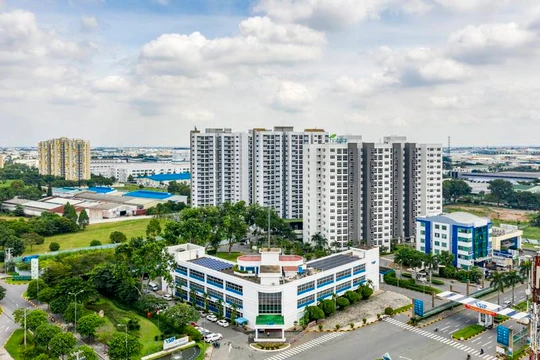 Một dự án căn hộ tại Bình Dương.