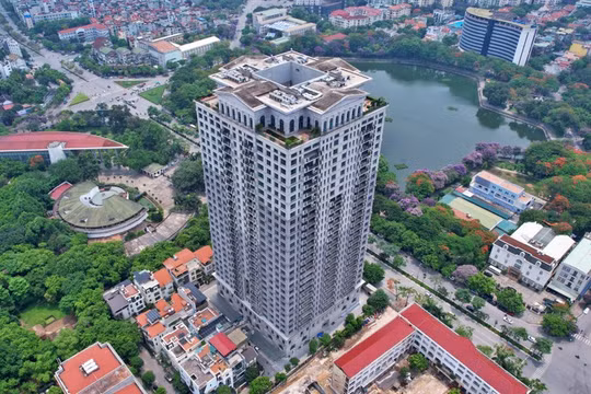 Dự án “dát vàng” của Tân Hoàng Minh đã đổi tên thành Hanoi Signature. Ảnh: Lệ Chi