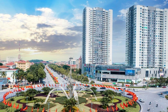 TP Bắc Ninh nhìn từ trên cao