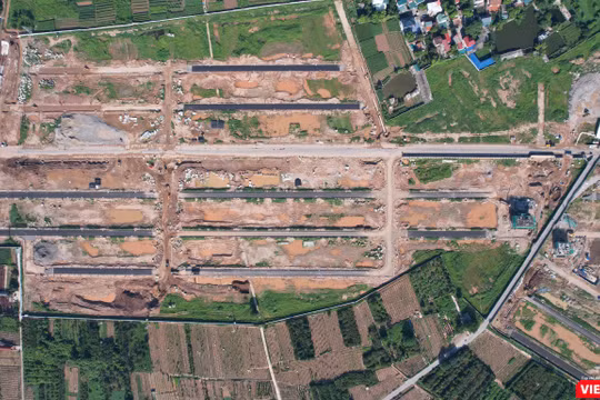 Cận cảnh khu đất làm dự án nhà ở thấp tầng 800 triệu USD tại Hưng Yên