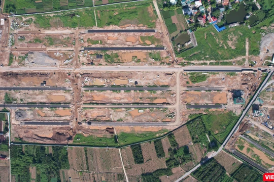 Cận cảnh khu đất làm dự án nhà ở thấp tầng 800 triệu USD tại Hưng Yên
