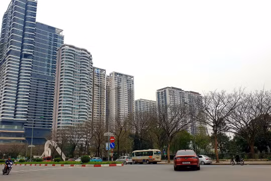 Tổng số căn hộ chung cư bán được trong quý đạt gần 3.950 căn, giảm 63% theo quý. Ảnh minh hoạ: Lệ Chi.