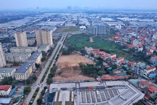 Cận cảnh khu đất xây nhà ở xã hội giá hơn 18 triệu đồng/m2 tại Đông Anh