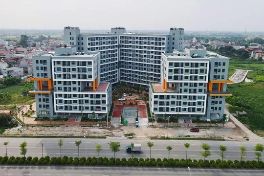 Một dự án nhà ở xã hội tại Đông Anh