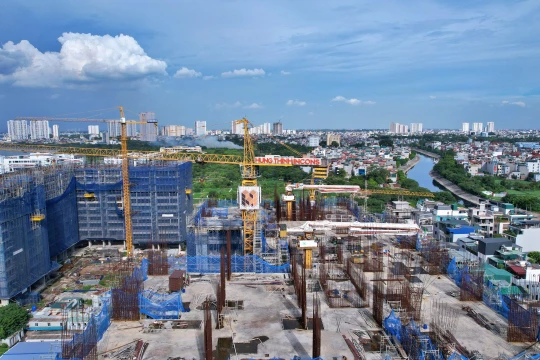 Chủ đầu tư xin gia hạn chủ trương đầu tư dự án Hanoi Melody Linh Đàm. Ảnh: Lệ Chi