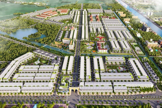 Phối cảnh dự án Khu đô thị DIC Victory City Hậu Giang.(Ảnh: DIC Corp)