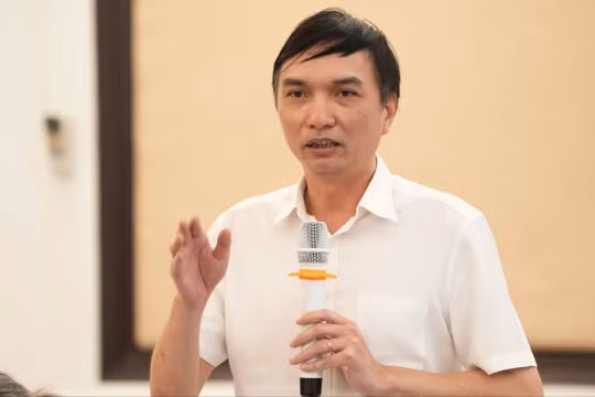 Ông Nguyễn Bảo Trung, Phó Cục trưởng Cục Chuyển đổi số và Thông tin Dữ liệu Tài nguyên Môi trường (Bộ Nông nghiệp và Môi trường).