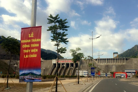 Ngày 20/12, chính thức khánh thành nhà máy Thủy điện Lai Châu