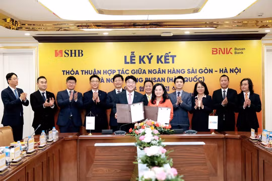 SHB bắt tay hợp tác với định chế tài chính Hàn Quốc