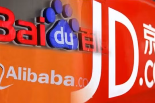 Tencent , Alibaba và Baidu là 3 trong số 5 Công ty công nghệ hàng đầu Trung Quốc bị thiệt hại nặng trong 2 năm bị siết quản lý (Ảnh: Fx168).