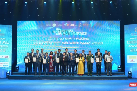 Vietnam Digital Awards 2023: Vinh danh 38 tổ chức, giải pháp chuyển đổi số xuất sắc