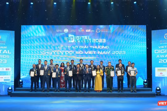 Vietnam Digital Awards 2023: Vinh danh 38 tổ chức, giải pháp chuyển đổi số xuất sắc