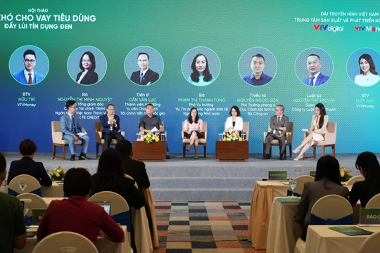 Toàn cảnh Hội thảo "Gỡ khó cho vay tiêu dùng – Đẩy lùi tín dụng đen"