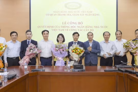 NHNN bổ nhiệm loạt lãnh đạo mới Cơ quan Thanh tra, giám sát ngân hàng (Ảnh: SBV)