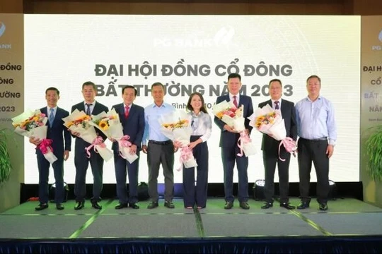 Hội đồng quản trị PG Bank sau khi được kiện toàn tại EGM 2023
