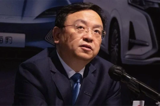 Ông Vương Truyền Phúc - Chủ tịch BYD (Nguồn: Bloomberg Finance)