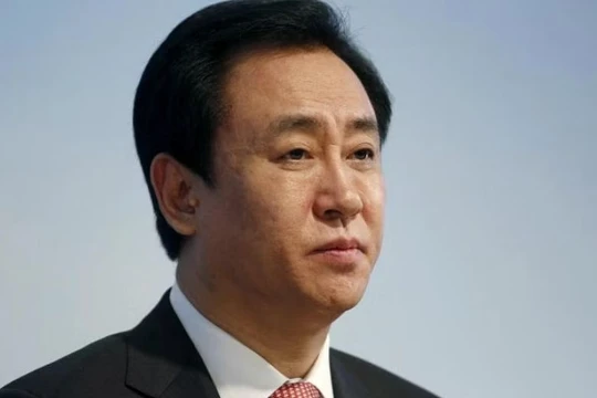 Ông Hứa Gia Ấn - Chủ tịch Tập đoàn Evergrande (Ảnh: Reuters)