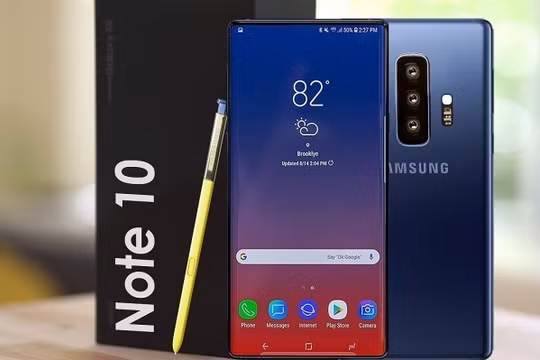 Samsung Galaxy Note 10 rò rỉ những hình ảnh chính thức