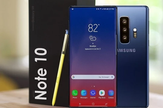 Samsung Galaxy Note 10 rò rỉ những hình ảnh chính thức